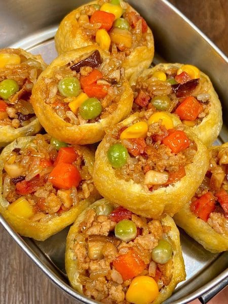 豆卜這樣做，咬下去满满的料，鮮嫩多汁