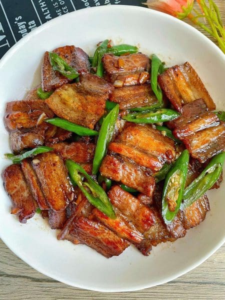 五花肉這樣做，香辣美味，肥而不膩