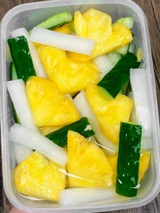 有幸在同事家吃过一回，炫不停。