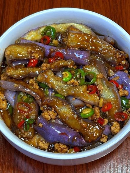 茄子這樣做，不用炸不吸油，太香了，巨下饭