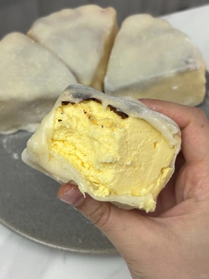 糯叽叽的麻薯 加上冰淇淋口感奶乎乎的巴斯克 绝了🤤