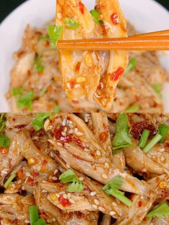 手撕鸡腿