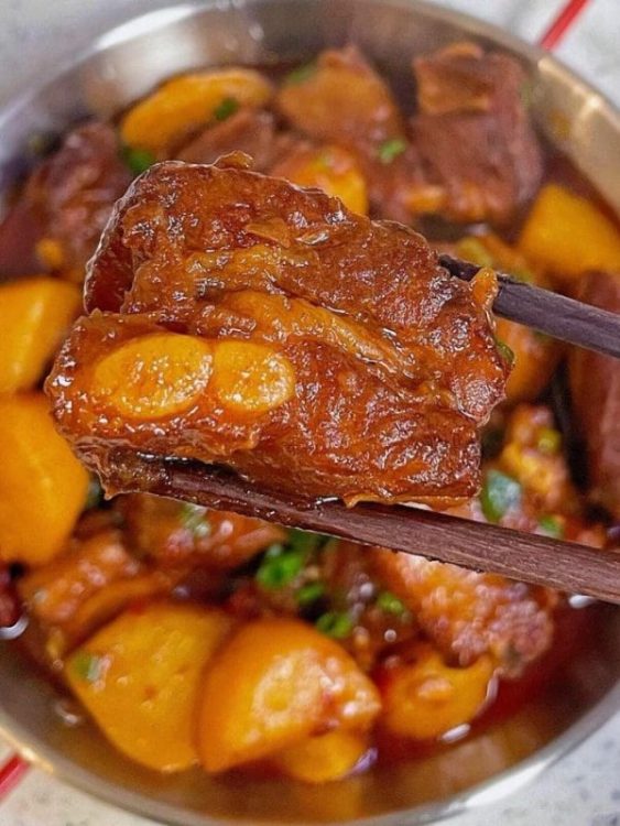 巨巨巨……巨好吃的土豆烧排骨～