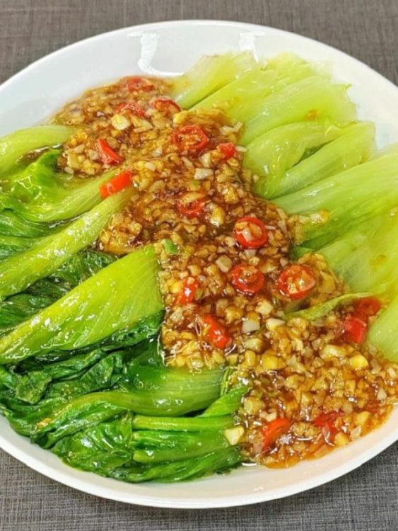 蒜蓉生菜，有手就会，蒜香味浓🔥