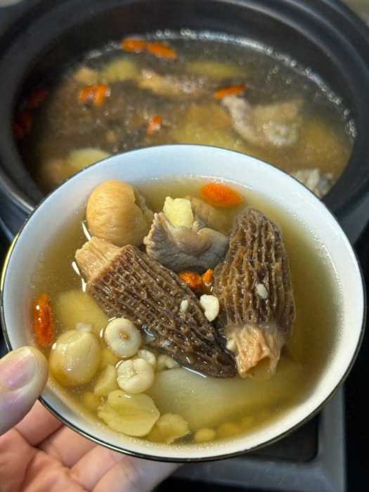 感谢网友的“健脾汤”，喝了整个人轻松多了