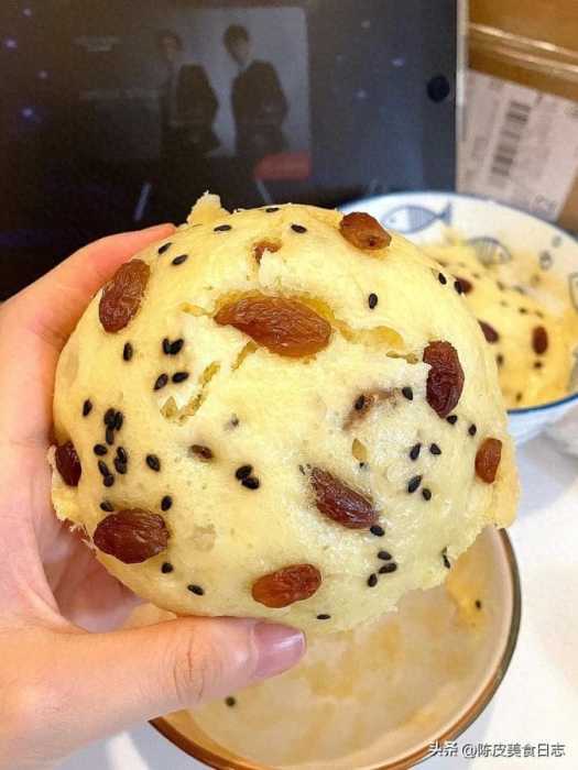 蒸出来的糕点，口感香甜松软，跟蛋糕一样