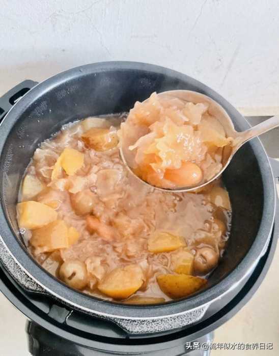 苹果和它一起煮，甜润好喝，气血双补，女人常喝皮肤嫩
