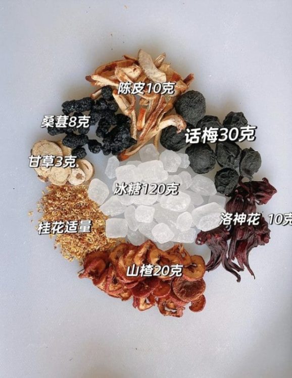夏季清热神器，自制酸梅汤！