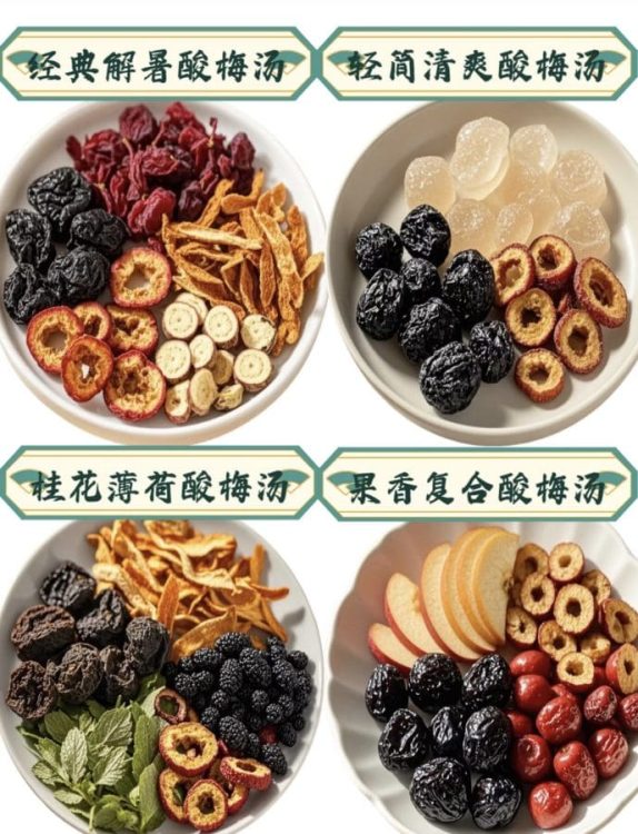 盛夏酸梅汤|消暑解腻、冰爽清凉、果香怡人